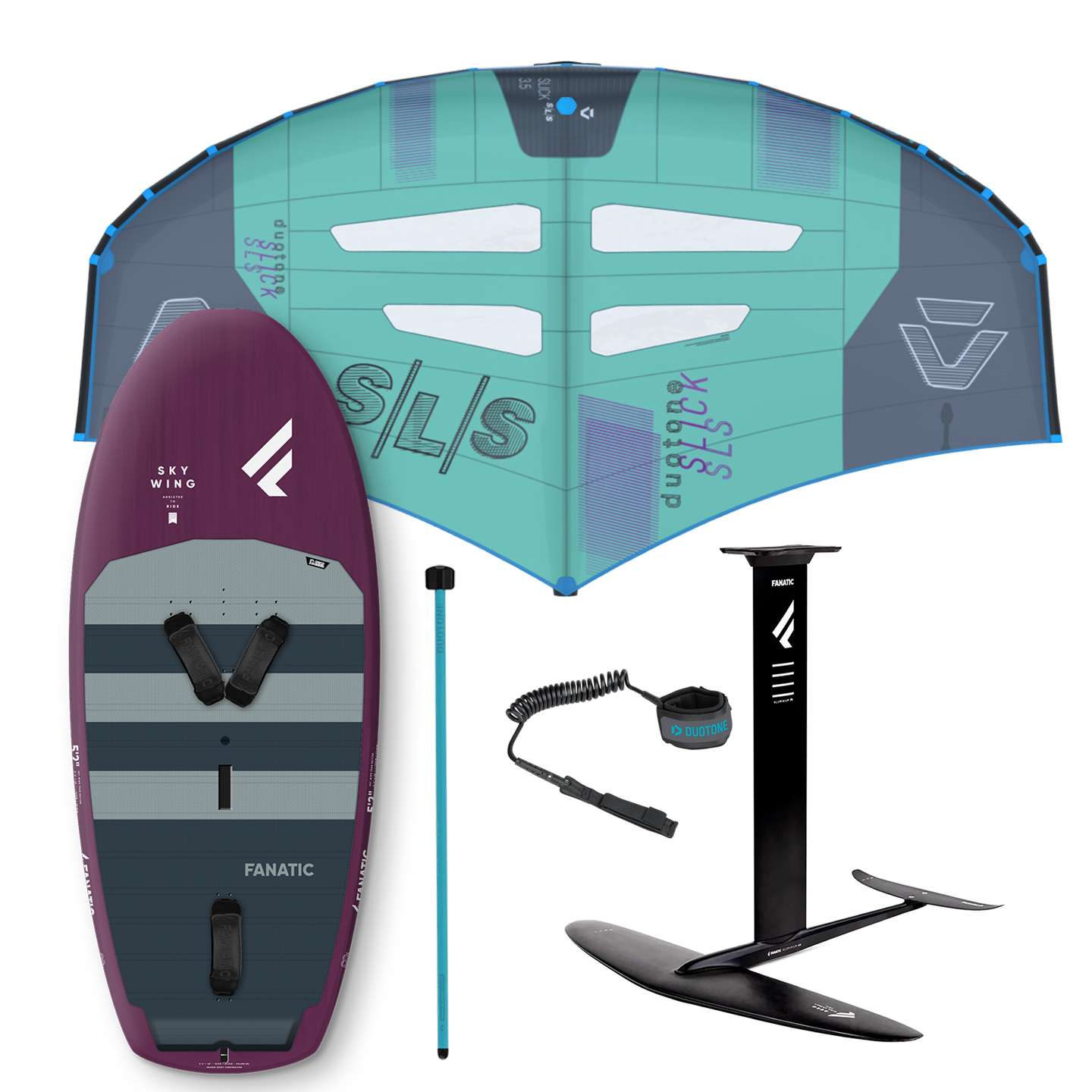 Duotone Slick SLS Sky Wing Aero HA Foil Package 2023 | King Of Watersports