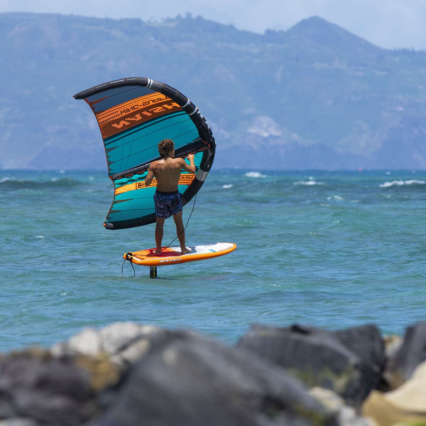 Naish inflatable wing-surfer: The crazy water toy you didn't know