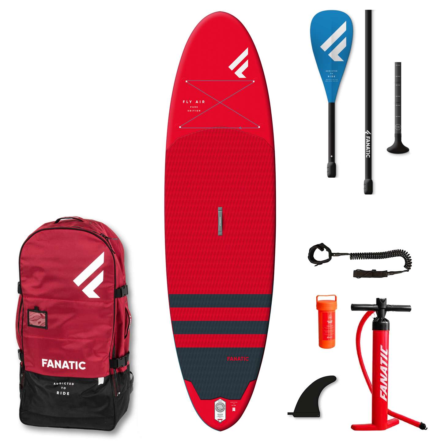 Fanatic Fly Air 10'8 Inflatable SUP ***SPECIAL*** INCLUDES FREE PADDLE